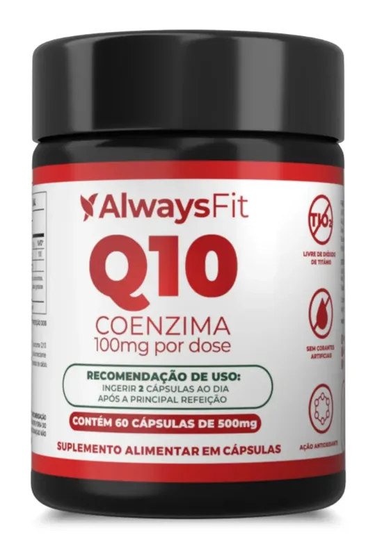 Frasco Coenzima Q10 60 cápsulas